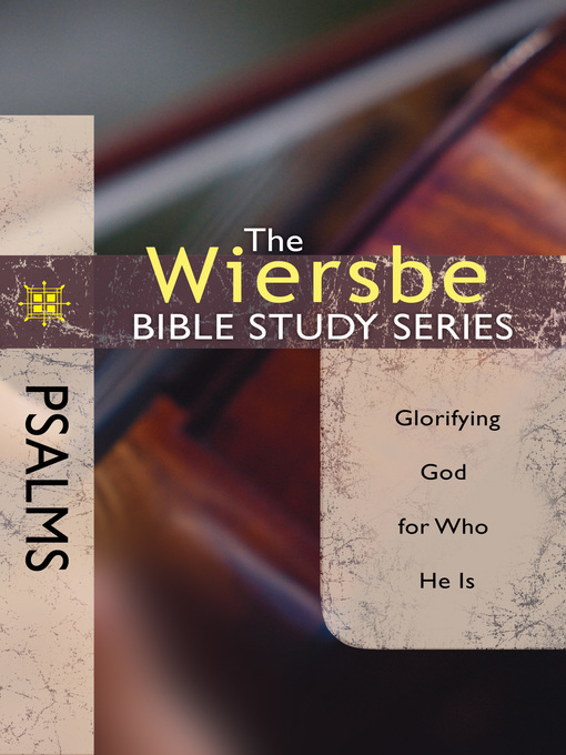 Title details for Psalms by Warren W. Wiersbe - Wait list